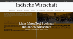 Desktop Screenshot of indische-wirtschaft.de